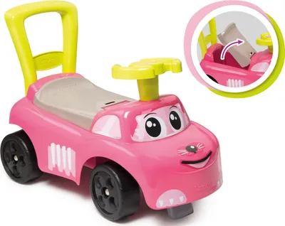 Image de Smoby Ma première voiture véhicule à pédales rose