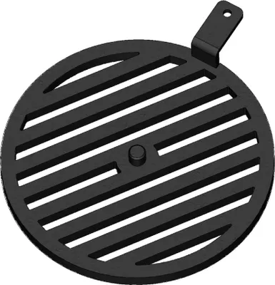 Produktbild von Kaminrost / Ascherost Ø 190x10mm passend für Thorma**