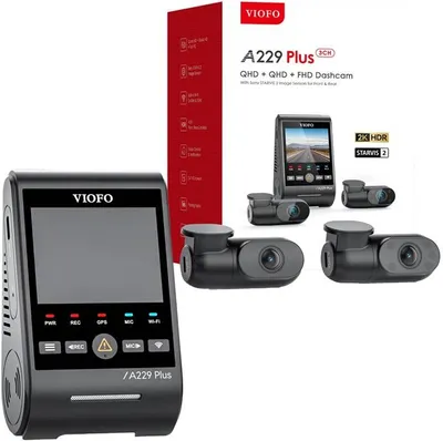 Obrázek produktu pro VIOFO A229 PLUS 3CH 2K + 1080p WiFi, GPS