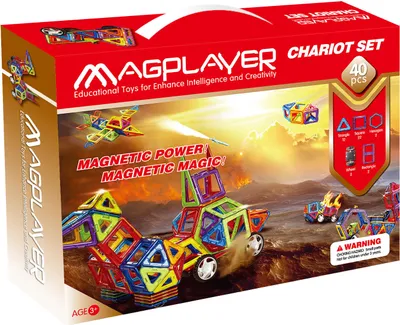 Produktbild von Magnetisches Konstruktionsspiel – 40 Teile