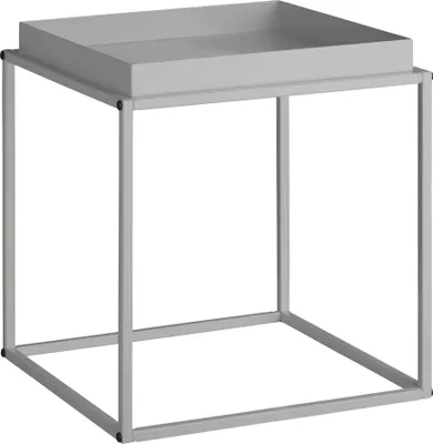 Image de Table d'appoint CAMBRIDGE 40x40x44cm - gris