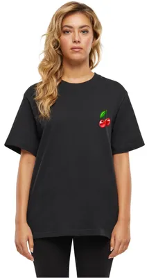 Obrázok produktu pre Dámske tričko Urban Classics Ladies Cherries 2 Tee black - M