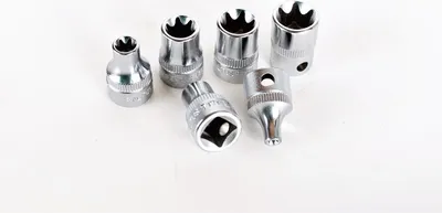 Immagine prodotto di Prese SALTUS 6 pezzi prese Torx esterne da 3/8" Strumenti per l'avvitamento 517