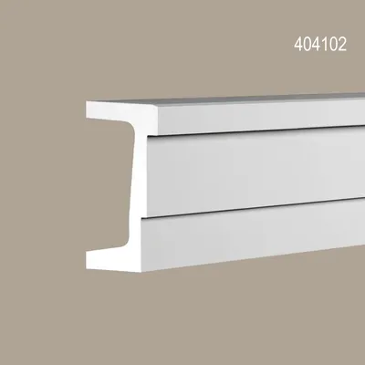 Produktbild von Profhome 404102 Architrav Fassadenprofil Stuckleiste Außenstuck 2 m