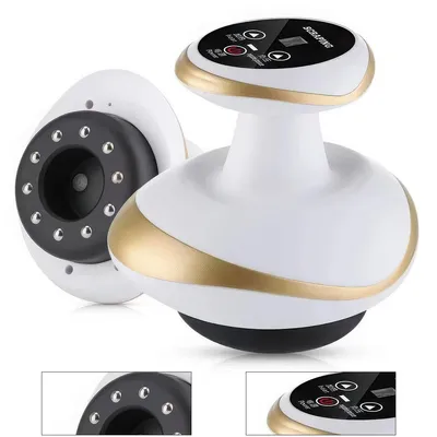 Produktbild von Lymphdrainage-Massagegerät,elektrischer Gua-Sha-und Schröpfmassage-Apparat,18Stufen,LED-Lichttherapie,1200mAh,für Ganzkörperpflege und Cellulite-Zonen