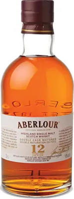 A bottle of Aberlour 12 Years Old Double Cask Scotch Whisky.