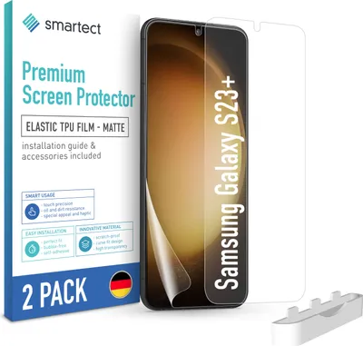 Produktbild von 2x TPU Schutzfolie Matt für Samsung Galaxy S23 Plus Displayschutz Panzerfolie