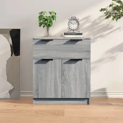 Obrázek produktu pro vidaXL Příborník Grey Sonoma 60x30x70 cm výrobek z odvozeného dřeva