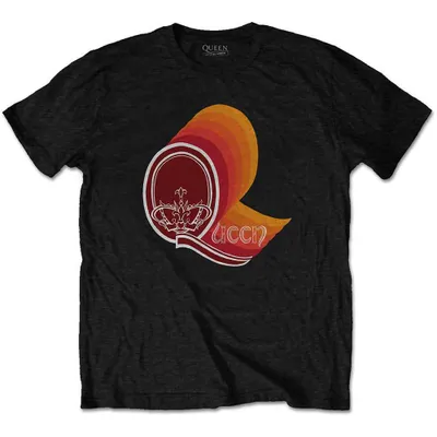 Obrázek produktu pro Queen Retro Logo Black L Tričko