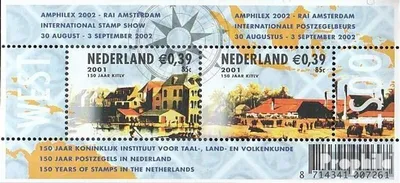 Produktbild von Briefmarken Niederlande 2001 Mi Block71 (kompl.Ausg.) postfrisch KVGO
