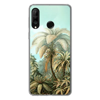 Produktbild von MuchoWow® Handyhülle Schutzhülle Hülle für Huawei P30 Lite Filicinae - Haeckel - Alte Meister Silikon Softcase Handy Hülle - Handyhülle