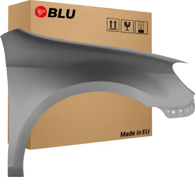 Produktbild von BLU Kotflügel Passend für Volkswagen GOLF VI 6 SCHRÄGHECK LD7R Rechts Grau PfefferGrau | 2008-2016 | Vorderseite Vorne | Lackiert | Einbaufertig