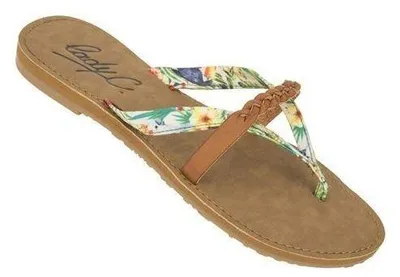 Imagen del producto de Zapatillas de estar por casa "Peny Lane" con estampado floral, talla 39