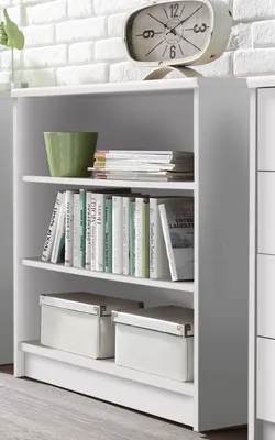 Obrázek produktu pro Regal >Olli< in Weiß - 72x86x34cm (BxHxT)