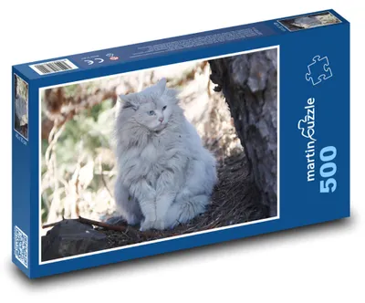 Obrázek produktu pro Puzzle 500 Kočka v Přírodě - martinpuzzle