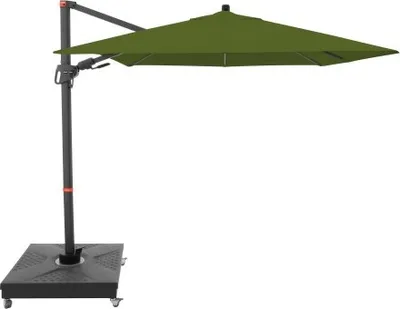 Obrázek produktu pro Doppler myZone 210 x 210 cm - výkyvný zahradní slunečník s boční tyčí : Desén látky - 832
