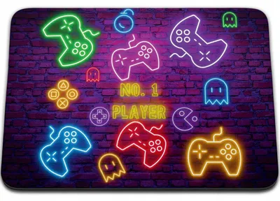 Zdjęcie produktu dla Podkładka Pod Myszkę 36 X 29 - Gamer Gamepad Gambling Gry