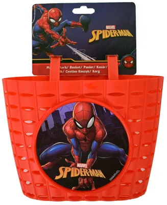 Image de Panier de vélo enfant garçon Panier de vélo panier de guidon Spiderman Marvel 1267