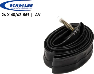 Produktbild von 26 Zoll Fahrrad Schlauch Schwalbe 40/62-559 Schraderventil Autoventil
