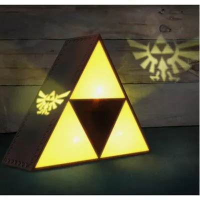 Produktbild von Paladone Tri-Force, Leichte Dekorationsfigur, Schwarz, Gelb