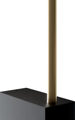 Produktbild von LED Wandleuchte Aluminium 3000 K warmweißes Licht 500 lm H: 62,3 cm Schwarz länglich Wandlampe