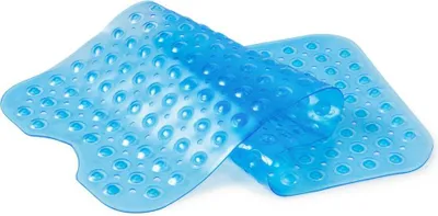 Image de Besco tapis de bain antidérapant, bleu