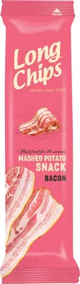 Produktbild von Long Chips Bacon Kartoffelsnack 75g