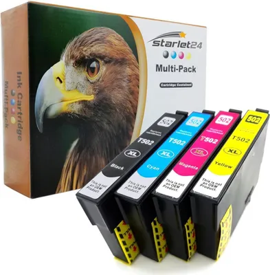 Produktbild von D&C 10er-Set Tintenpatronen ersetzt Epson 502XL – Hochwertige kompatible Patronen für Epson WorkForce/Expression