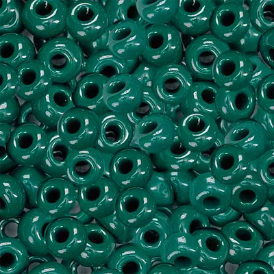 Produktbild von Rocailles 5 mm tannengrün  VE=5x35g