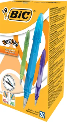 Image de BIC Porte-plumes Easy Clic, Largeur de plume : M, boîte de 20