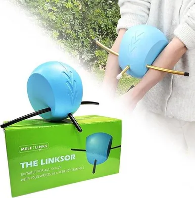 Produktbild von Famanu Golf Swing Trainer für Haltungskorrektur und Armposition - Schwarz