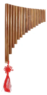 Produktbild von Panflöte 15 Röhren - Bambooinstrument - Traditionelles chinesisches Instrument - Für Anfänger