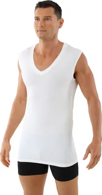 Produktbild von ALBERT KREUZ Atmungsaktives Unterhemd Deep-V-Neck ohne Arm light, 07/XL
