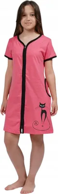 Produktbild von Mädchenkleid – Größe 128 – Rosa – 100% Baumwolle – Stylisch und perfekt für den Alltag