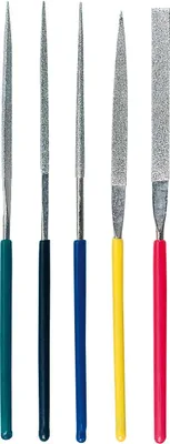 Produktbild von Diamant Nadelfeilen Set 5-tlg. 100 mm