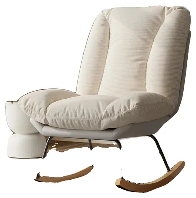 Image de Fauteuil à bascule, dossier réglable, très confortable, fauteuil à bascule C