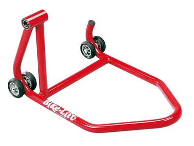 Produktbild von BIKE LIFT Ständer Rot links für Einarmschwinge (ohne Bolzen) - RS-16