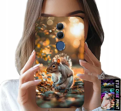 Image de Étui Pour Huawei Mate 20 Lite - Écureuil Mignon, Étui Avec Votre Propre Motif