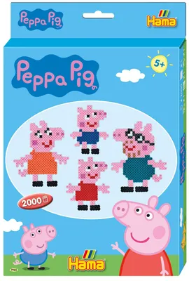 Productafbeelding van Hama 7965, Hama strikparels midi, "Peppa Pig", cadeauverpakking