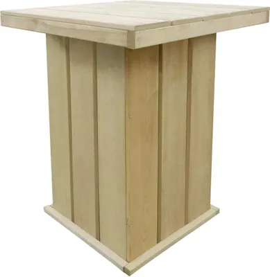 Produktbild von Möbel Bartisch 75×75×110 cm Imprägniertes Kiefernholz - Gartentische 44910
