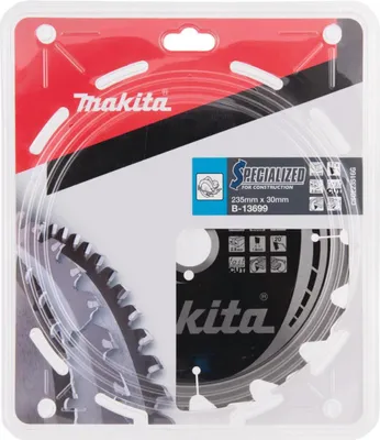 Image de Makita lame de scie circulaire portative pour chantier 235 x 30 mm - 16 dents