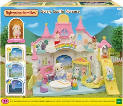 Zdjęcie produktu dla Sylvanian Families 5743, Zamek, 3 lat(a), Wielobarwny, Plastik