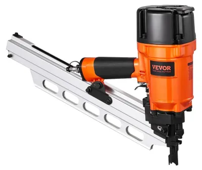 Productafbeelding van Luchtspijkerpistool Pneumatisch - 50-90 mm Spijkers - Aluminium - Voor Framebouw En Vloeren
