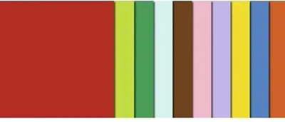 Produktbild von Faltblätter Intensiv 15x15cm VE=500 Blatt 10 Farben sortiert