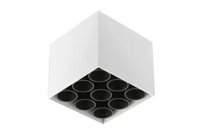 Produktbild von GTV ARTEMIDA LED Deckenleuchte 20W 1920lm 4000K IP20 Weiß – Quadratische Aufbauleuchte aus Aluminium