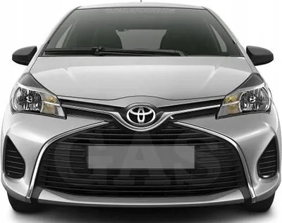 Obrázok produktu pre Toyota YARIS III chrómová mriežka chladiča tuning