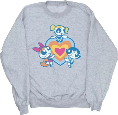 Produktbild von The Powerpuff Girls - Sweatshirt für Damen BI52428 (XL) (Grau)