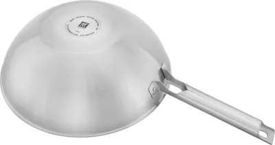 Produktbild von ZWILLING Wok  30 cm  rund 18/10 Edelstahl
