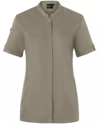 Produktbild von Karlowsky - "Green-Generation" Kochjacke für Damen kurzärmlig LT5662 (112 cm) (Salbei)
