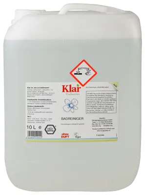 Immagine prodotto di Detergente bagno anticalcare, 10 Litri, professionale, senza profumo